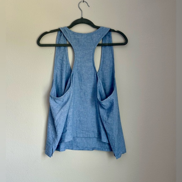 5/$25✨️ Target Light Denim Crop Top - Picture 2 of 4
